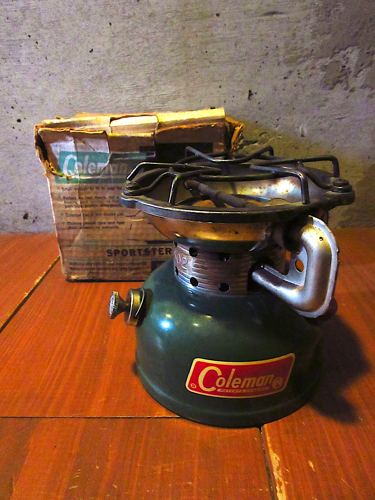 ○1960's Coleman 502シングルバーナー緑等追加○: ◇COZY VINTAGE◇