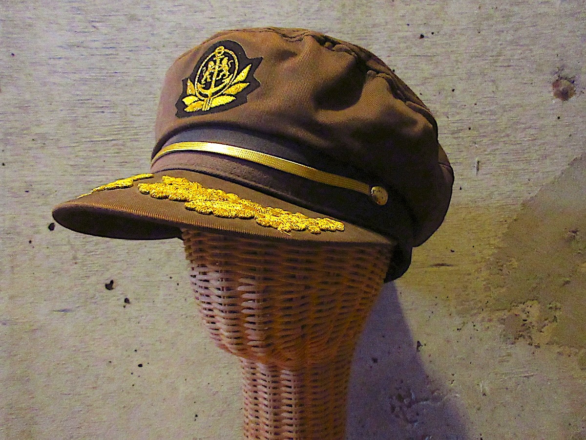 50s 当時物 7-1/4【57cmくらい】モーターサイクルキャップ キャプテンハット オリジナル ハーレー 純正 ビンテージ ナックル パン ショベル Motorcycle Cap⁄モーターサイクルキャップ \u2013 GOOD ROCKIN\u0027